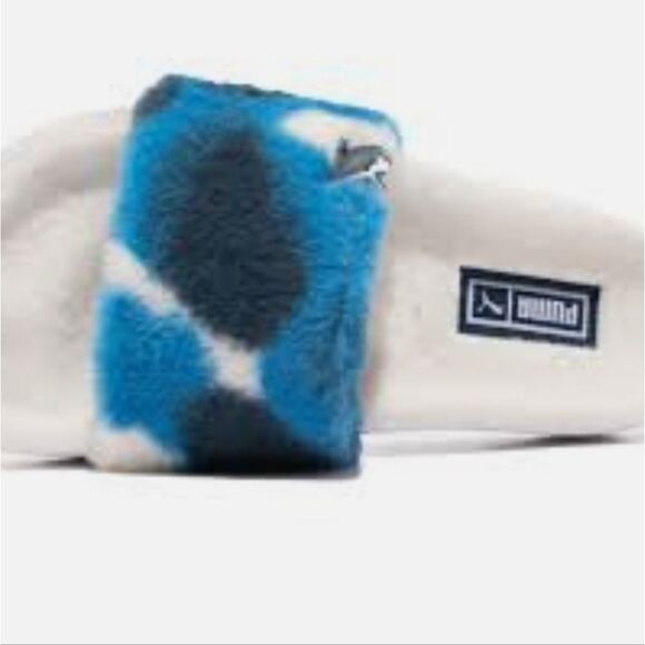 Puma Leadcat 2.0 Fluff Tie Dye Slide Sandal - Picture 4 of 13